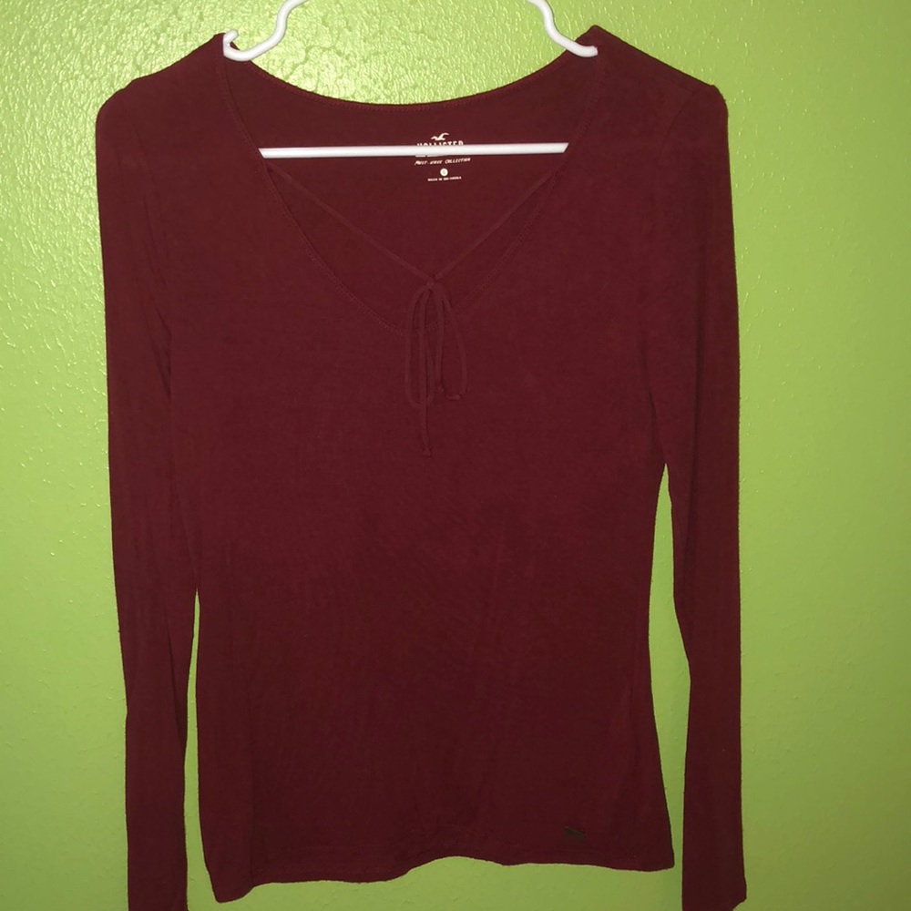 hollister long sleeve shirt